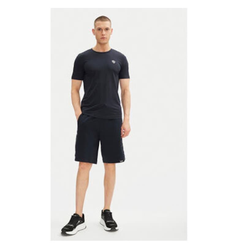 Мъжка тениска  Emporio Armani - 8NPT16 PJRGZ - Вискоза/Полиамид - Тъмносин - Тъмносин EA7