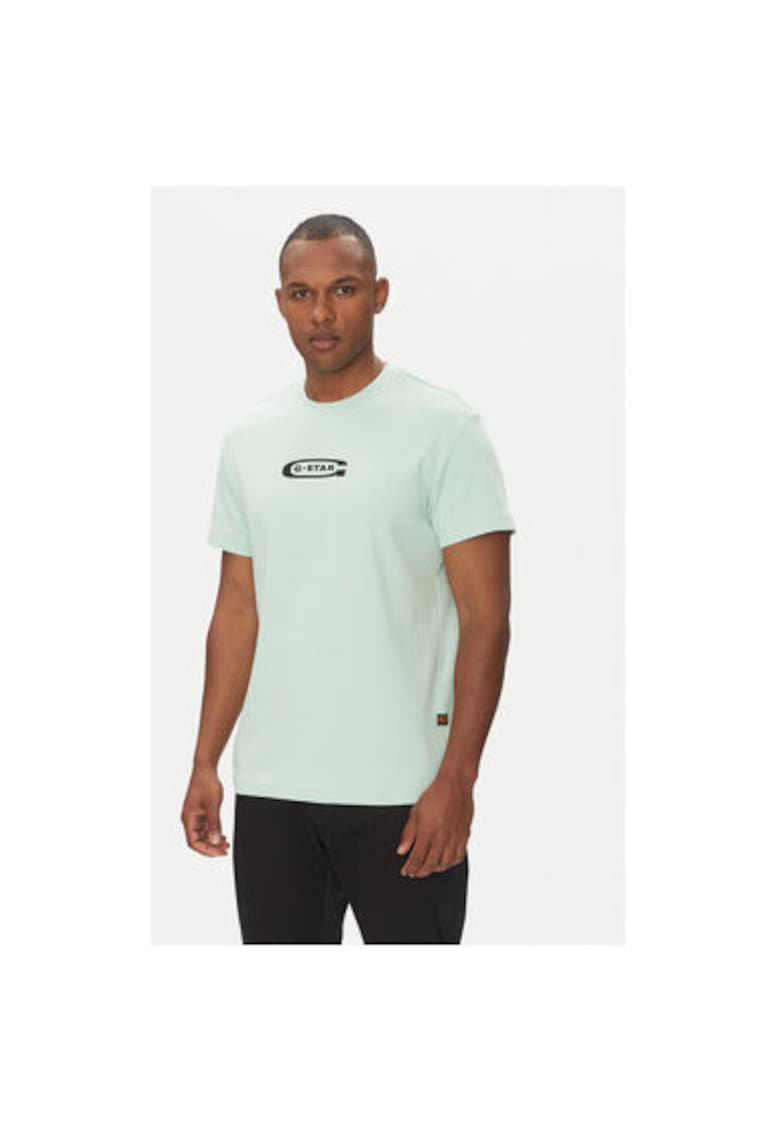 Мъжка тениска G Star Raw - D25967-C812 - Органичен памук - Зелен - Зелен G-Star RAW