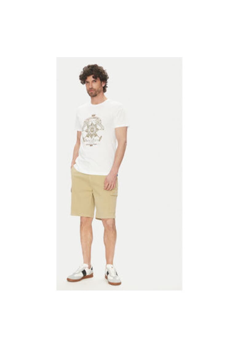 Мъжка тениска MARG30 JS206 - Памук - Бял - Бял LA MARTINA