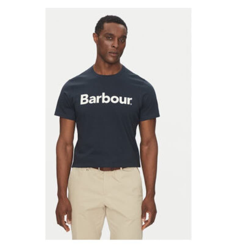 Мъжка тениска  MTS0531NY31 - Памук - Тъмносин - Тъмносин Barbour