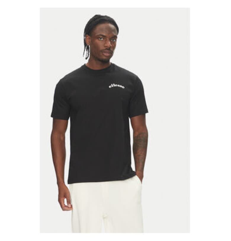 Мъжка тениска  SHZ21991011 - памук - черна - Черен ELLESSE