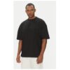 Мъжка тениска  UMP25155TS - памук - черна - Черен Richmond x