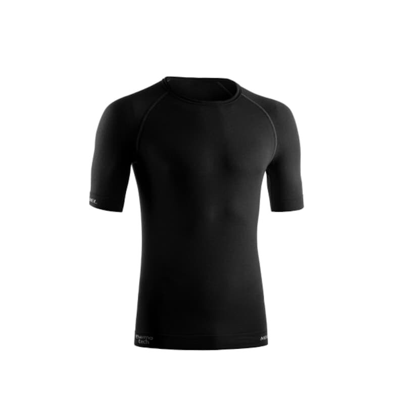 Мъжка термо тениска -  Merino Lite - черна Lurbel