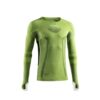 Мъжка термо тениска с дълъг ръкав -  Cristallo - зелена Lurbel