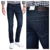 Мъжки дънки -  14144-84 - Larston - Памук - Дълги - Мъжки - Slim fit - W27-L32 US - Сини Wrangler