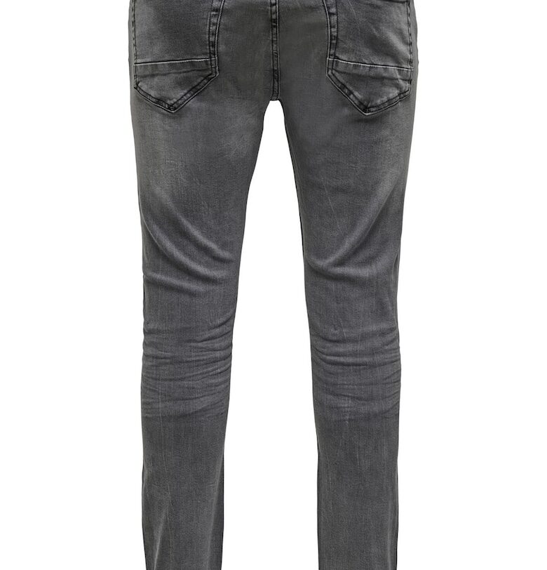 Мъжки дънки -  208502757 - Сиви - Памук Only  Sons