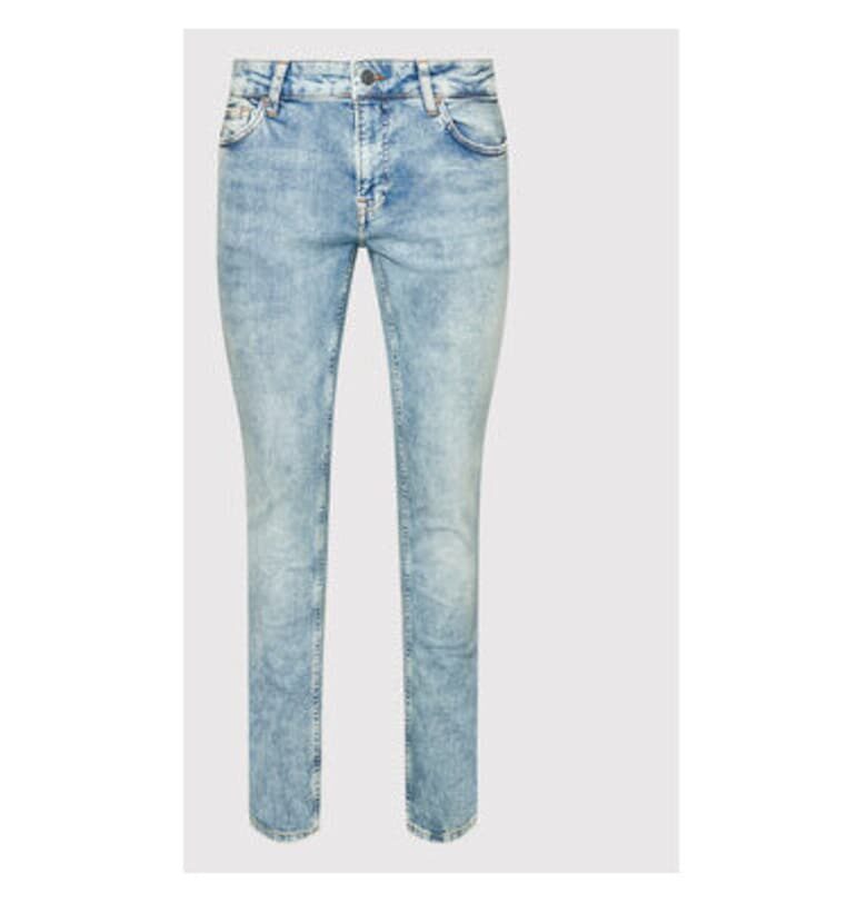 Мъжки дънки -  209123692 - Памук - Еластан - Син - Син Only  Sons