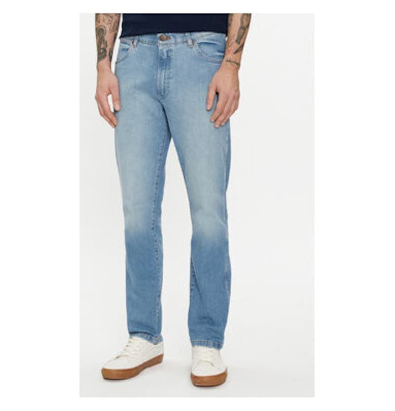 Мъжки дънки -  303594602 - Памук - Син - Син Wrangler