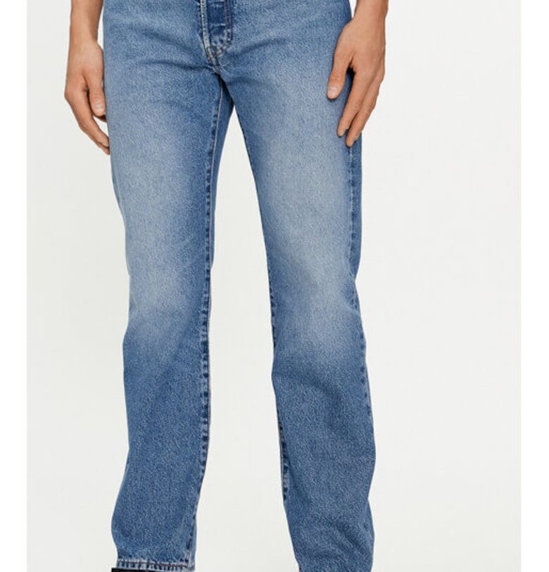 Мъжки дънки -  303664756 - Памук - Син - Син Levis