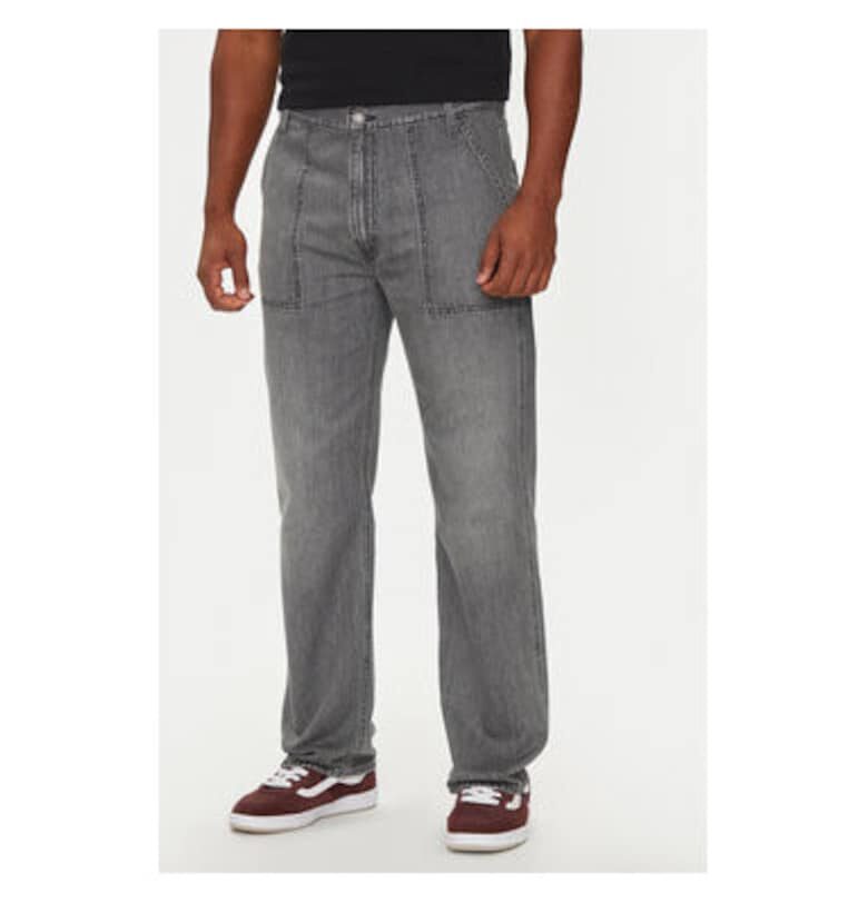 Мъжки дънки -  304229404 - Памук - Сив - Сив Levis