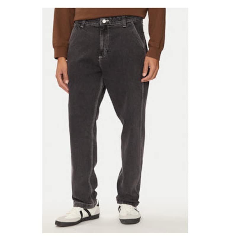 Мъжки дънки -  304281808 - Памук/Лиосел - Черен - Черен Lee