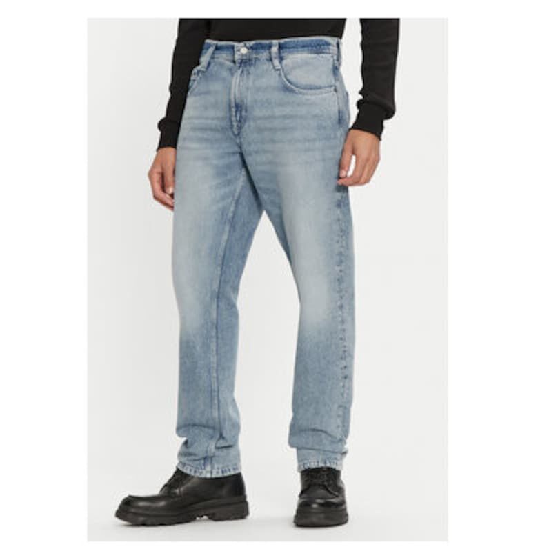 Мъжки дънки -  304464904 - Памук - Син - Син Mustang