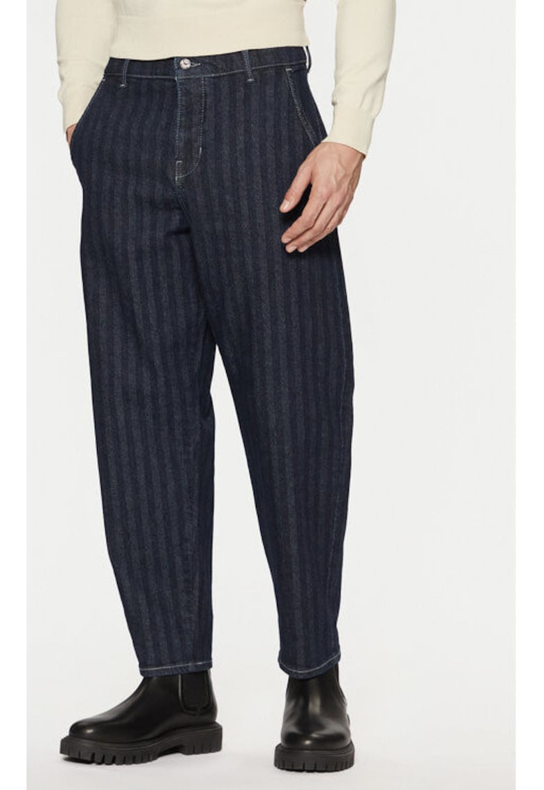 Мъжки дънки - 304554179 - Памук - Син - Син Mustang