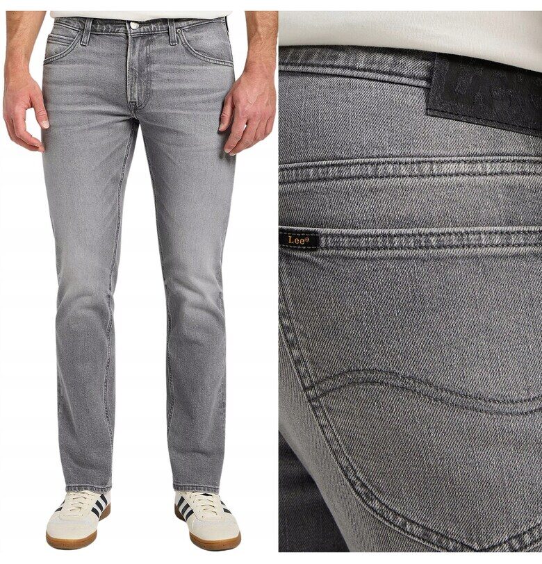 Мъжки дънки  Daren сиви - Сив Lee