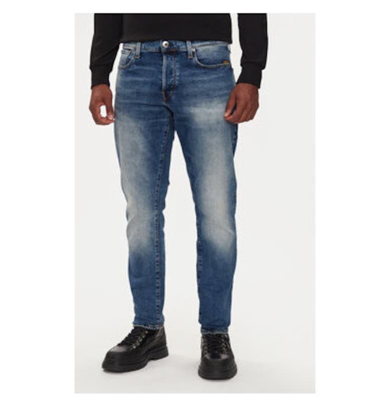 Мъжки дънки - G Star Raw - памук - син G-Star RAW