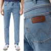 Мъжки дънки  Larston Slim Tapered - сини - L30 - Син Wrangler