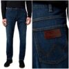Мъжки дънки  Larston Slim Tapered - сини - Син Wrangler