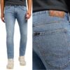 Мъжки дънки  Luke SLIM TAPERED сини W38 L32 - материал памук с еластан - вталена кройка Lee