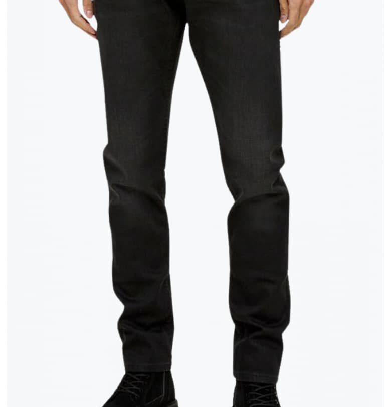 Мъжки дънки Mauro с кройка Regular fit и висока талия - Черен - Черен sOliver