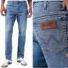 Мъжки дънки  Texas Slim 822 - сини - W38 L34 - регулируеми - леко еластични Wrangler