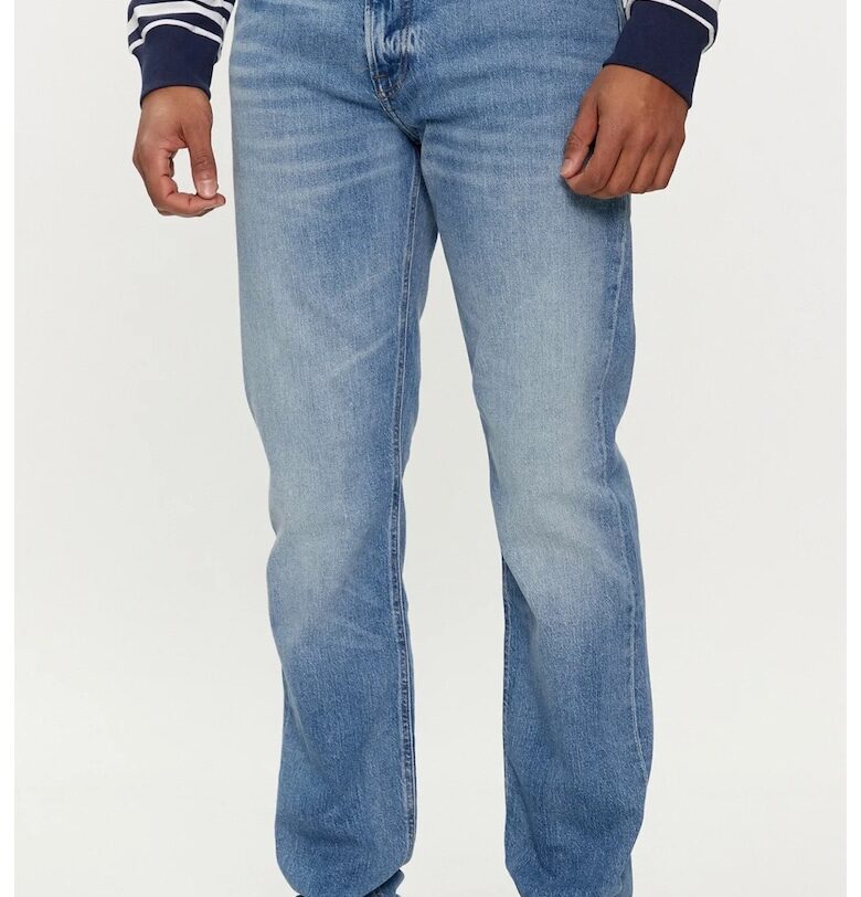 Мъжки дънки  West 112346326 - Син Lee