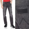 Мъжки дънки Wrangler 822 - прашно сиво - W38 L32 - средна кройка - стеснени крачолища крачо крачол Texas Slim