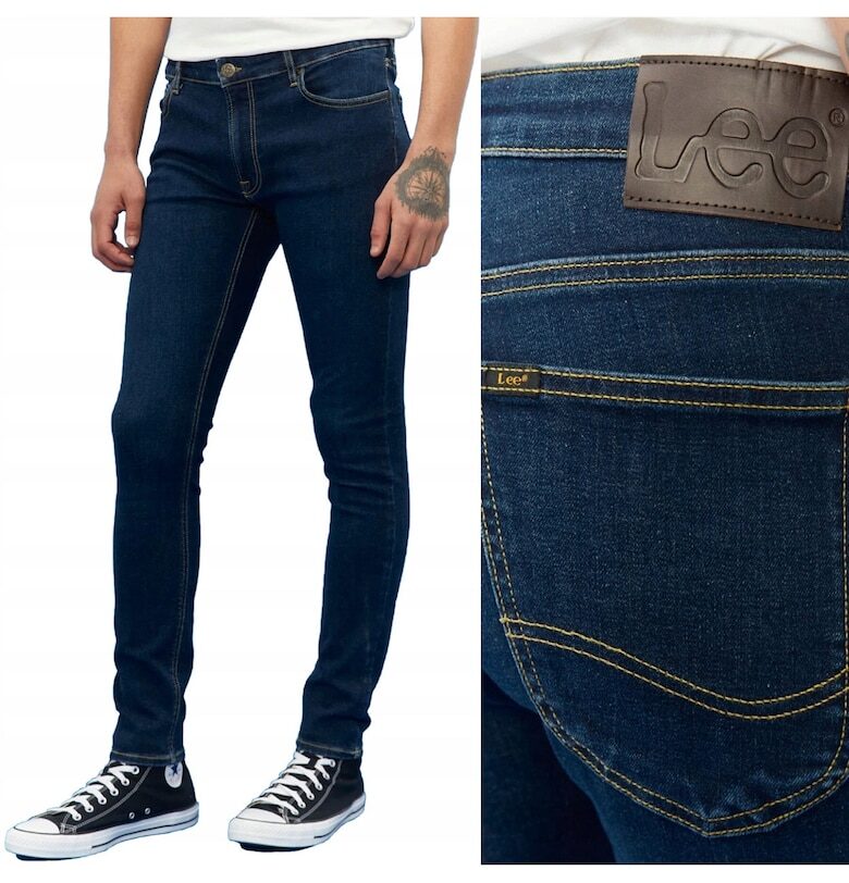 Мъжки дънки  skinny - тъмносини Malone