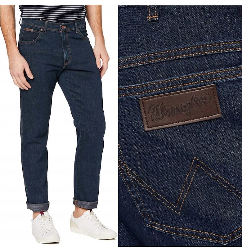 Мъжки дънки  сини - вталена кройка Texas Slim