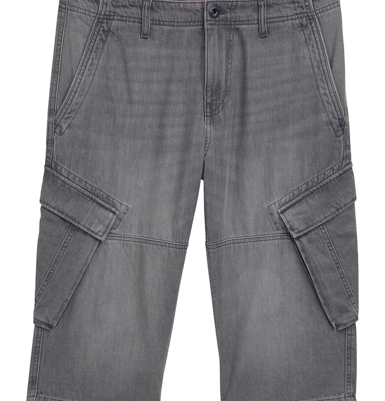 Мъжки дънкови шорти  1044977 - памук - сив - Сив Tom Tailor