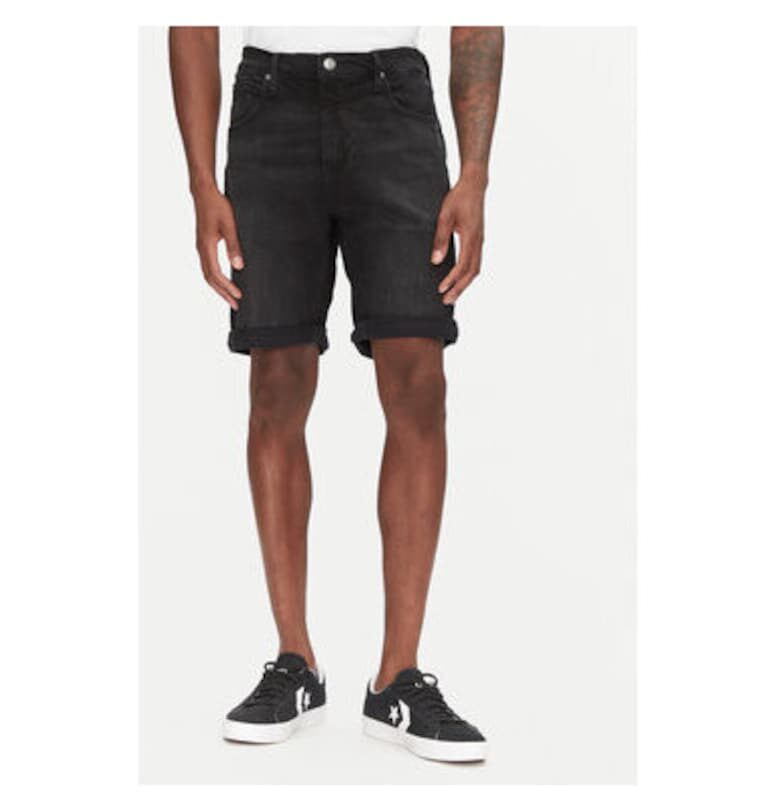 Мъжки дънкови шорти  112363930 - памук - 31 US - черни Lee