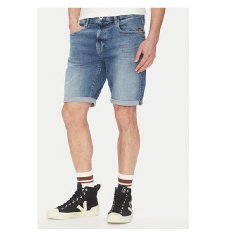 Мъжки дънкови шорти G Star Raw - D10481-D634 - памук - 35 US - син G-Star RAW