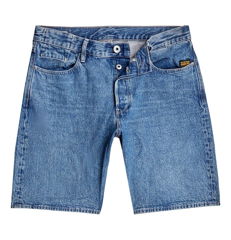 Мъжки дънкови шорти G Star Raw - D24411-D436 - памук - син - Син G-Star RAW