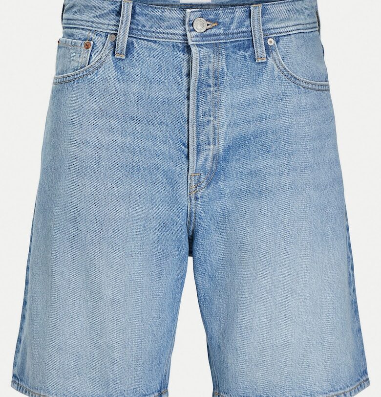 Мъжки дънкови шорти Jack Jones - 12269533 - памук - син - Син Jack  Jones