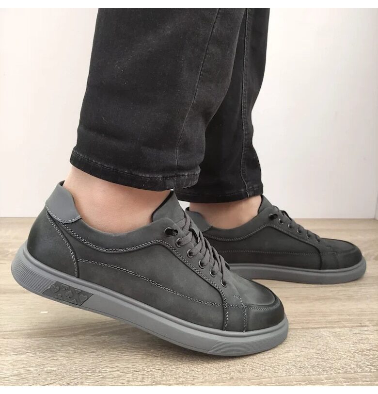 Мъжки ежедневни обувки  10385 Сиви Mels