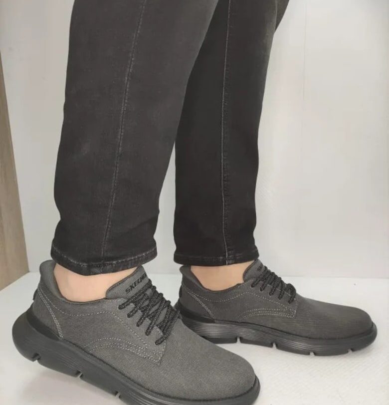 Мъжки ежедневни обувки  205352 Blk - Черни - 39.5 Skechers