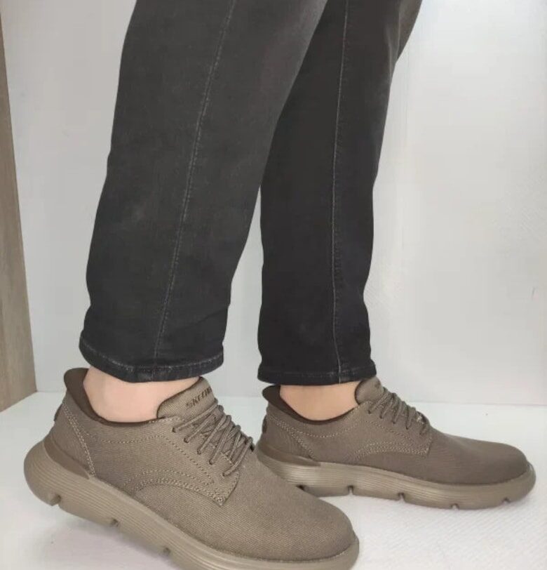 Мъжки ежедневни обувки  205352 Dktp - Бежови - 39.5 Skechers