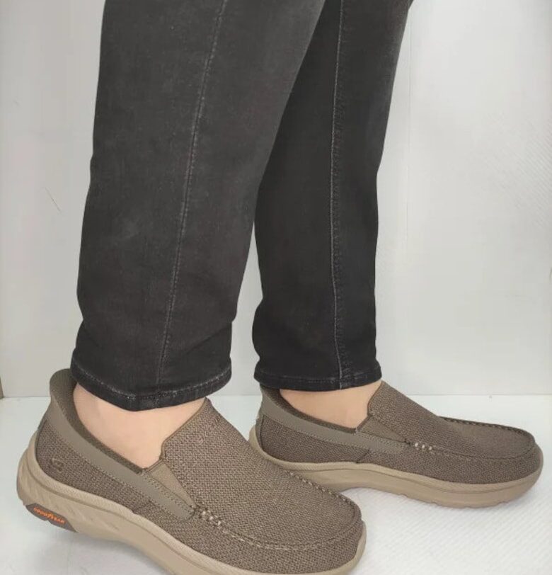 Мъжки ежедневни обувки  205451 Tpe - Бежови Skechers