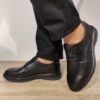 Мъжки ежедневни обувки Black  500 - 40 - черни Cobra