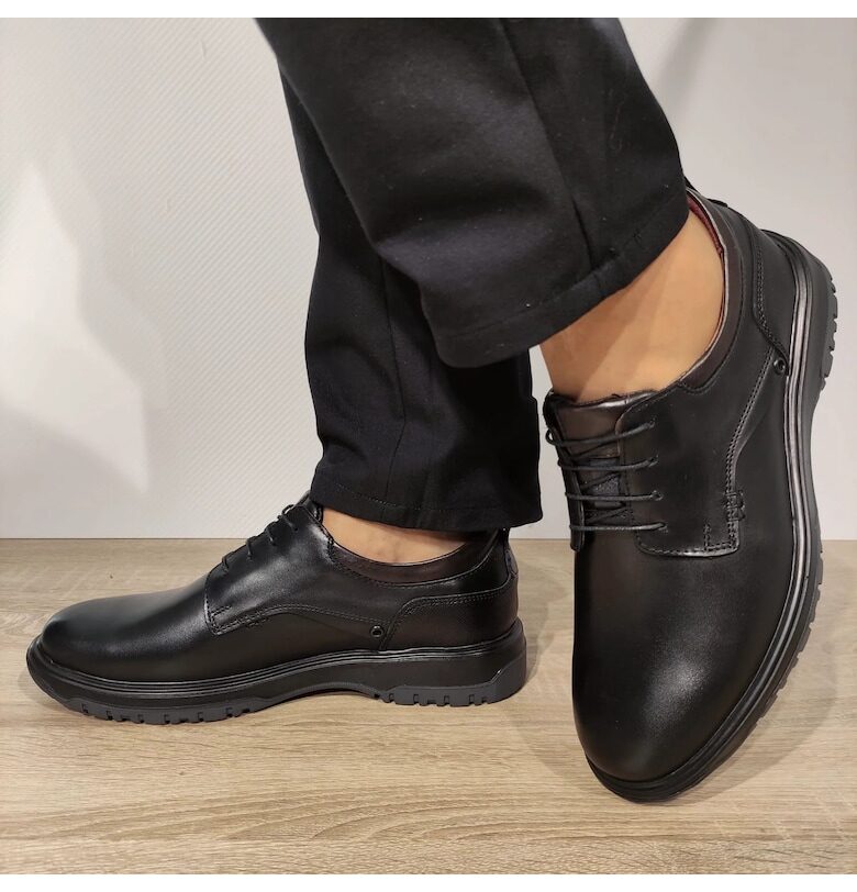 Мъжки ежедневни обувки Black  500 - 40 - черни Cobra