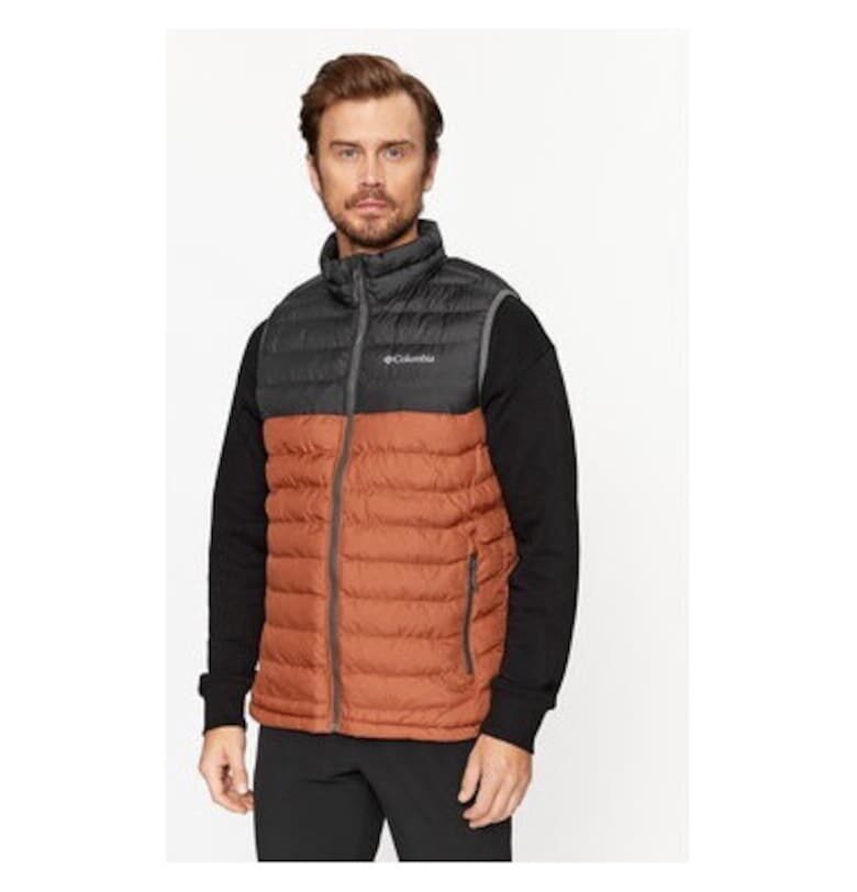 Мъжки елек -  302395972 - Полиестер - Оранжев - Оранжев Columbia