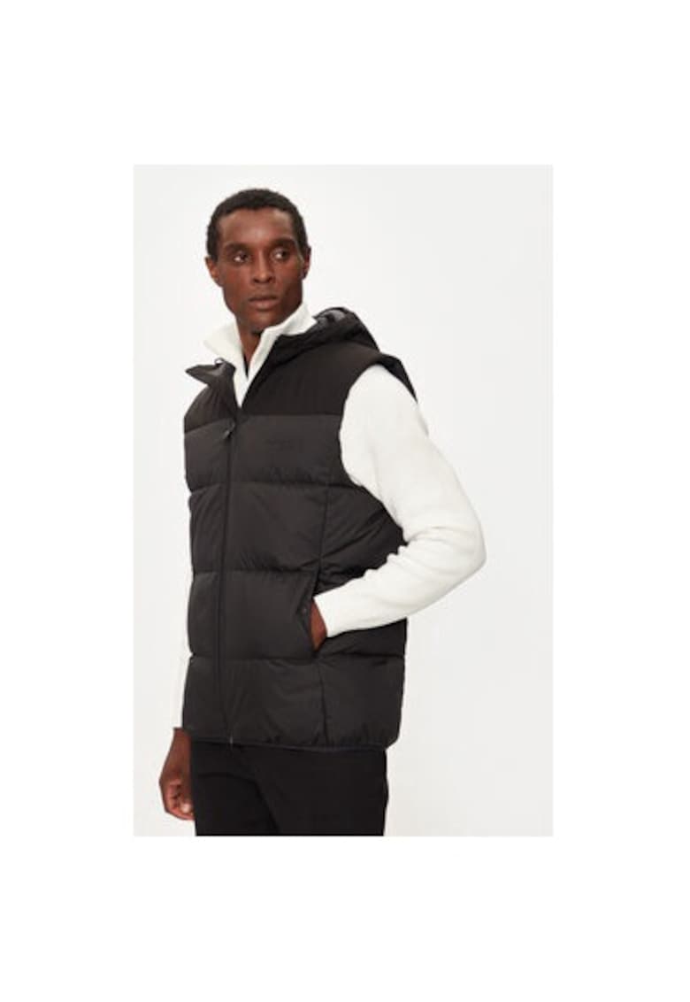 Мъжки елек - 304241222 - Рециклиран полиестер - Черен - Черен BOSS