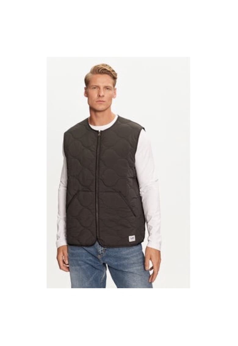 Мъжки елек - 304283567 - Полиамид - Черен - Черен Lee