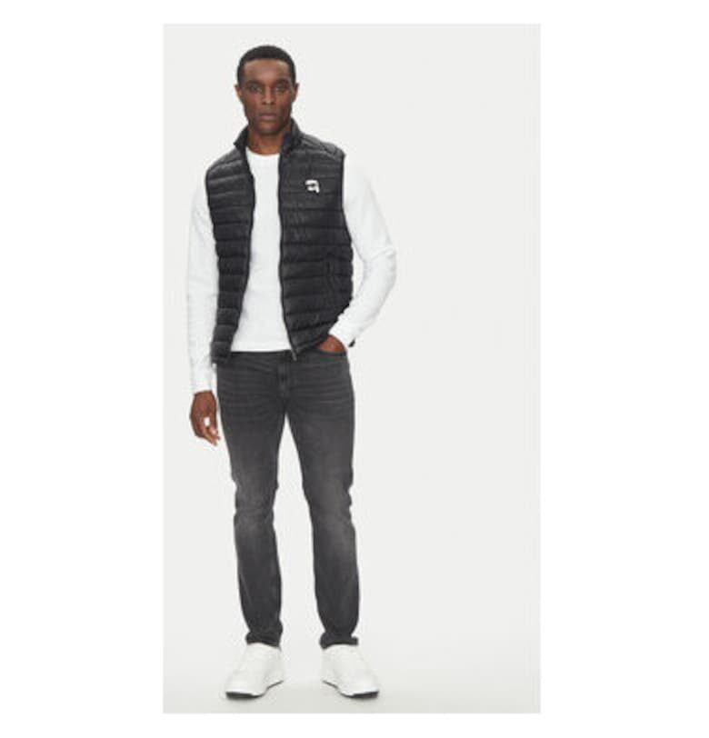 Мъжки елек  505711 500590 - Полиамид - Черен - Черен Karl Lagerfeld