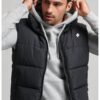 Мъжки елек Bodywarmers M5011808A - Черен Superdry