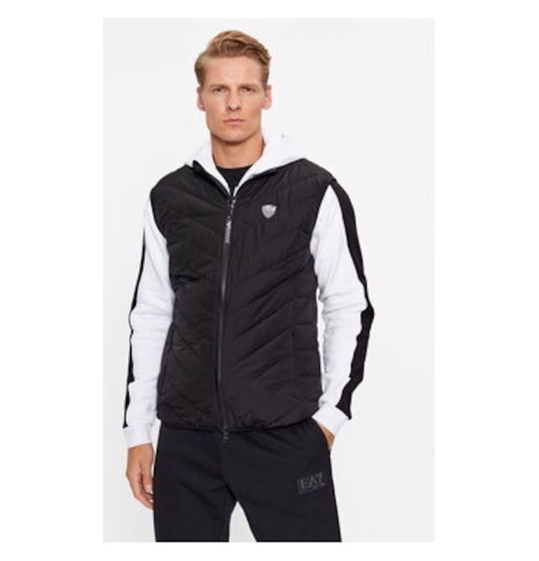 Мъжки елек - Emporio Armani  303085063 - Полиестер - Черен - Черен EA7