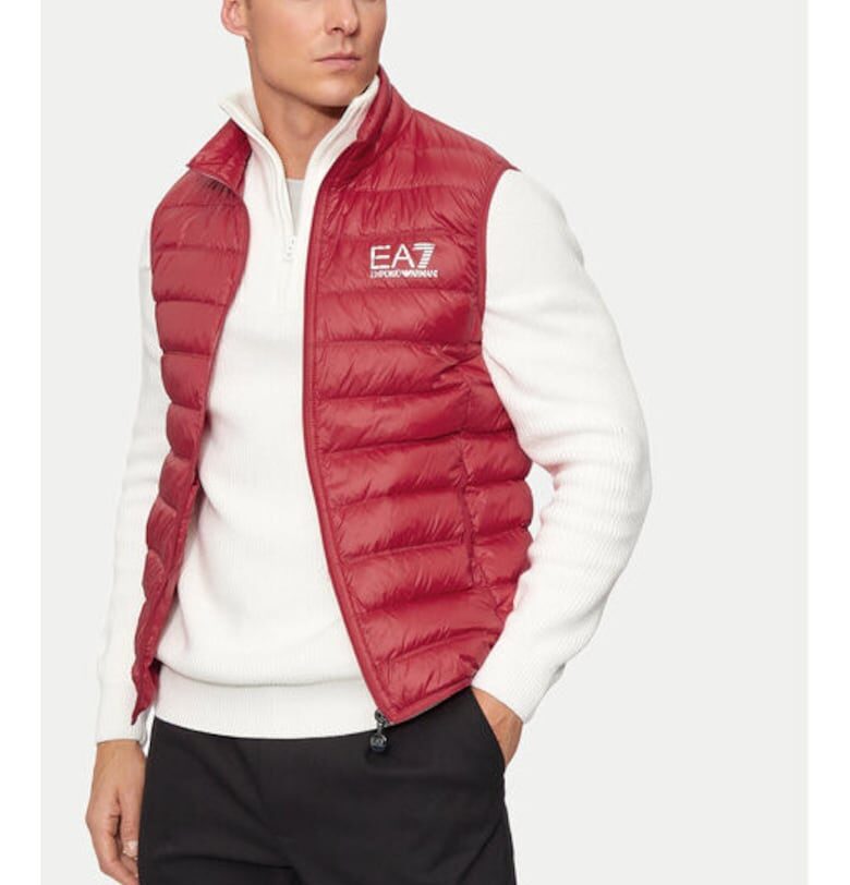 Мъжки елек - Emporio Armani  303535032 - Полиамид - Черен - Черен EA7