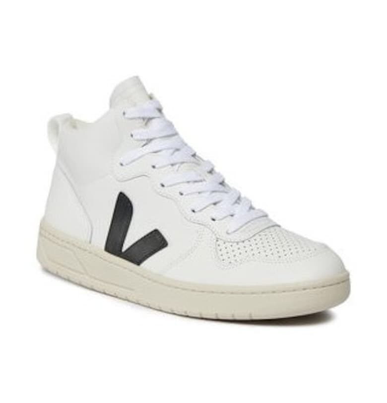 Мъжки кецове -  303669904 - естествена кожа - бял Veja