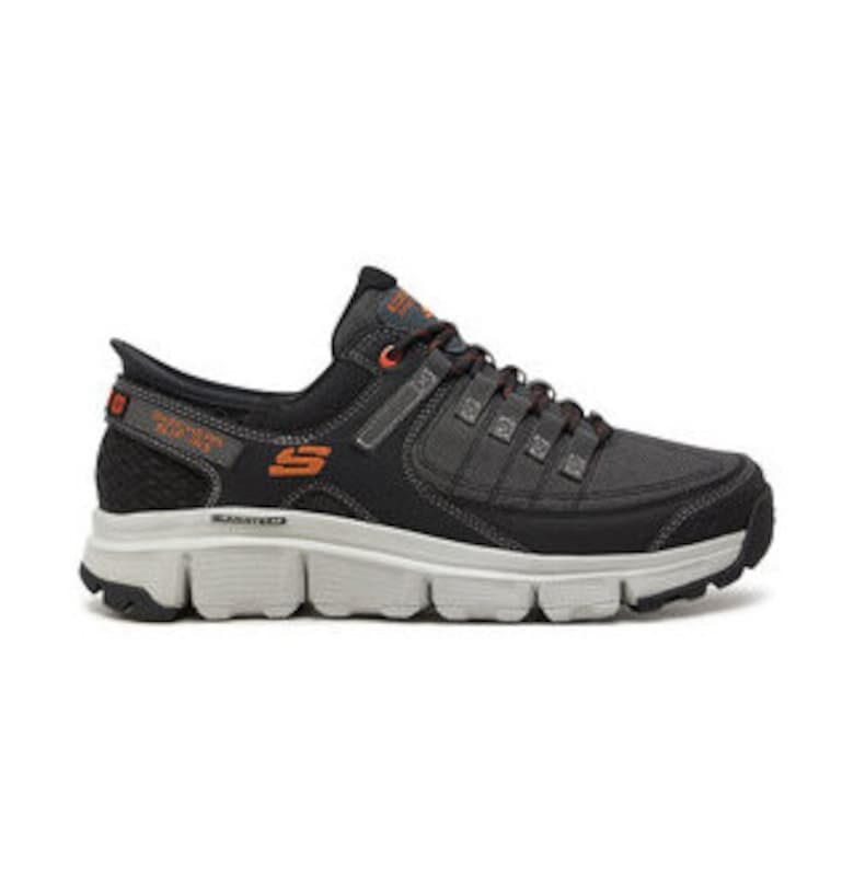 Мъжки кецове 303970758 -  Синтетичен - Сив Skechers