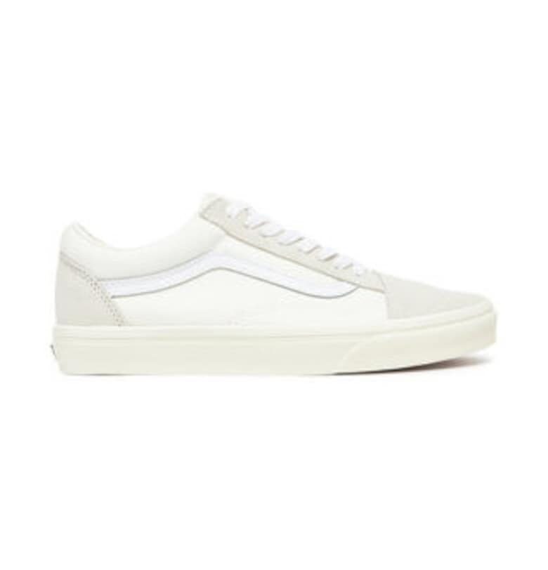 Мъжки кецове 305185488 -  Естествена кожа - Бял Vans