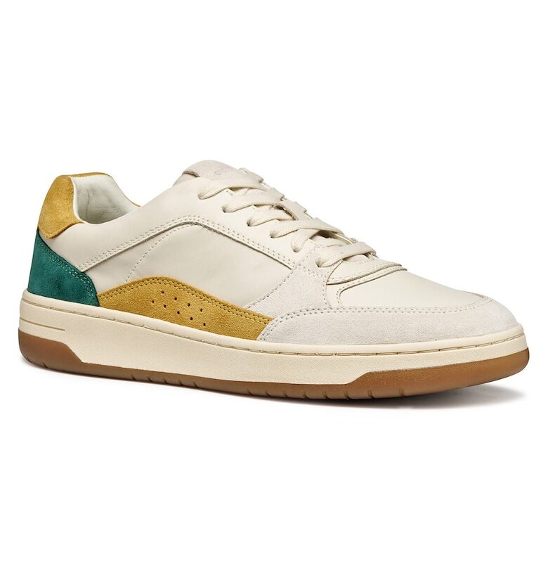 Мъжки кецове -  305274014 - естествена кожа - многоцветен Geox